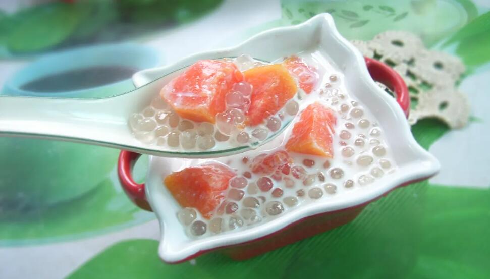 甜点“西米露”里的西米,制作它的原料是怎么来的