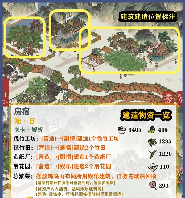江南百景图房宿关卡攻略