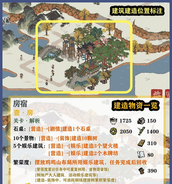 江南百景图房宿关卡攻略