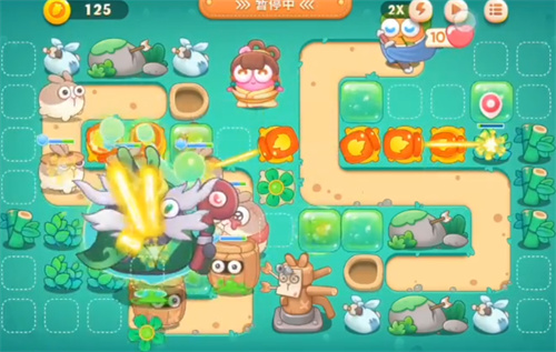 保卫萝卜4第40关攻略图解法 40关怎么过
