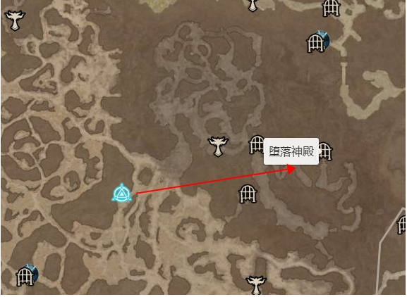 暗黑破坏神4堕落神殿位置
