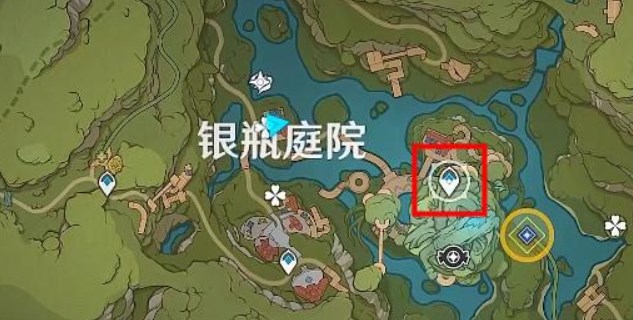 原神千奇澴回寻找第二个藏宝地具体坐标位置攻略