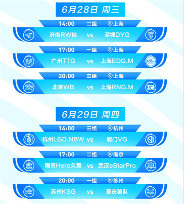 王者荣耀2023年KPL夏季赛赛程时间表 2023王者各大战队赛程时间介绍