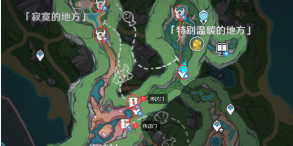 原神隙间之核收集路线图文介绍攻略介绍