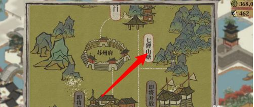 江南百景图桃花在哪个地图4