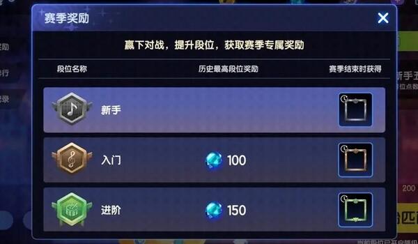 节奏大师段位有哪些3