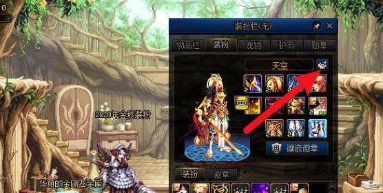 dnf设置为装扮预设怎么解除4