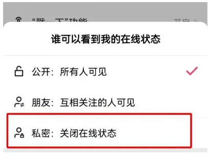 快手在哪里可以设置隐身状态5