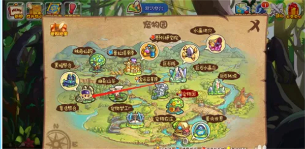 洛克王国小灵菇在什么地方捕捉3