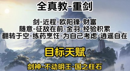 射雕手游重剑全真教答题怎么选2